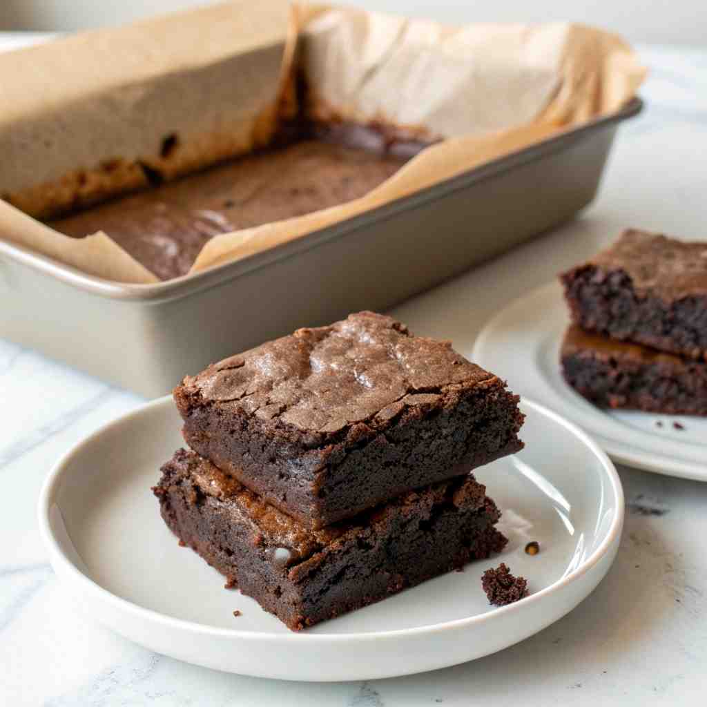 3-Ingredient Fudgy Brownies