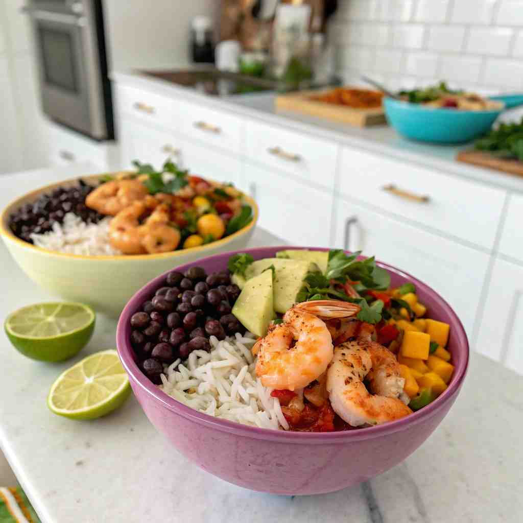 Cajun Shrimp Bowls