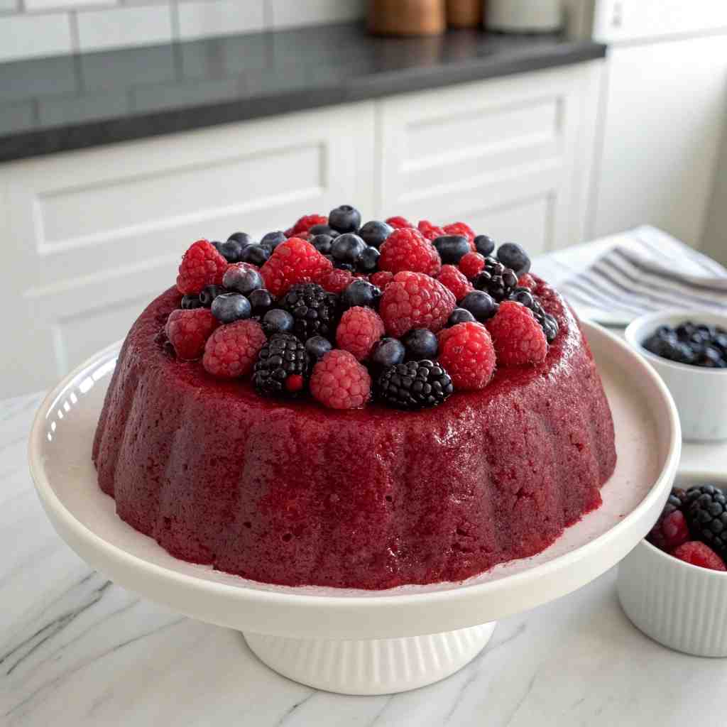 Easy British Summer Pudding