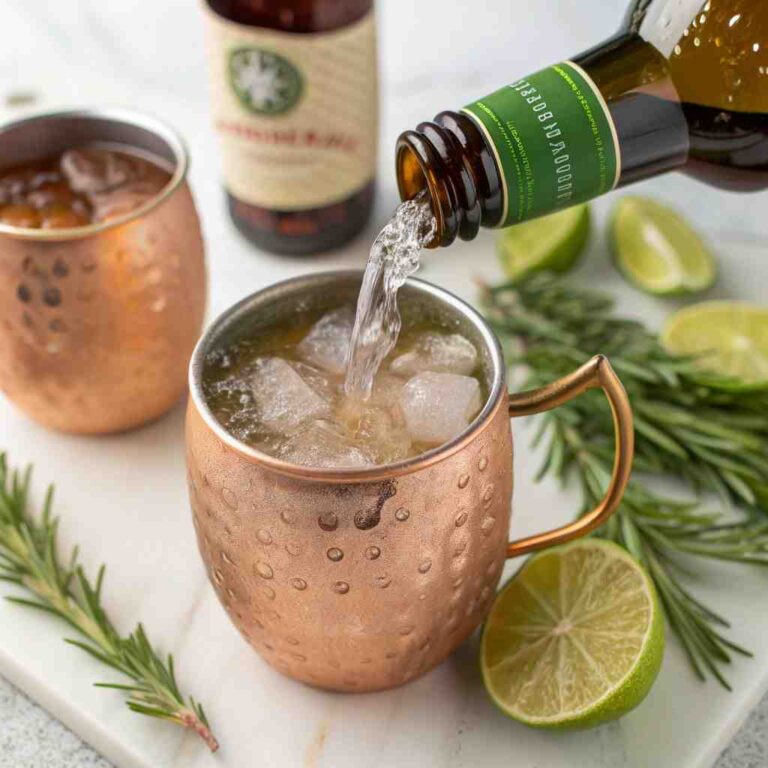 Rosemary and Ginger Mule