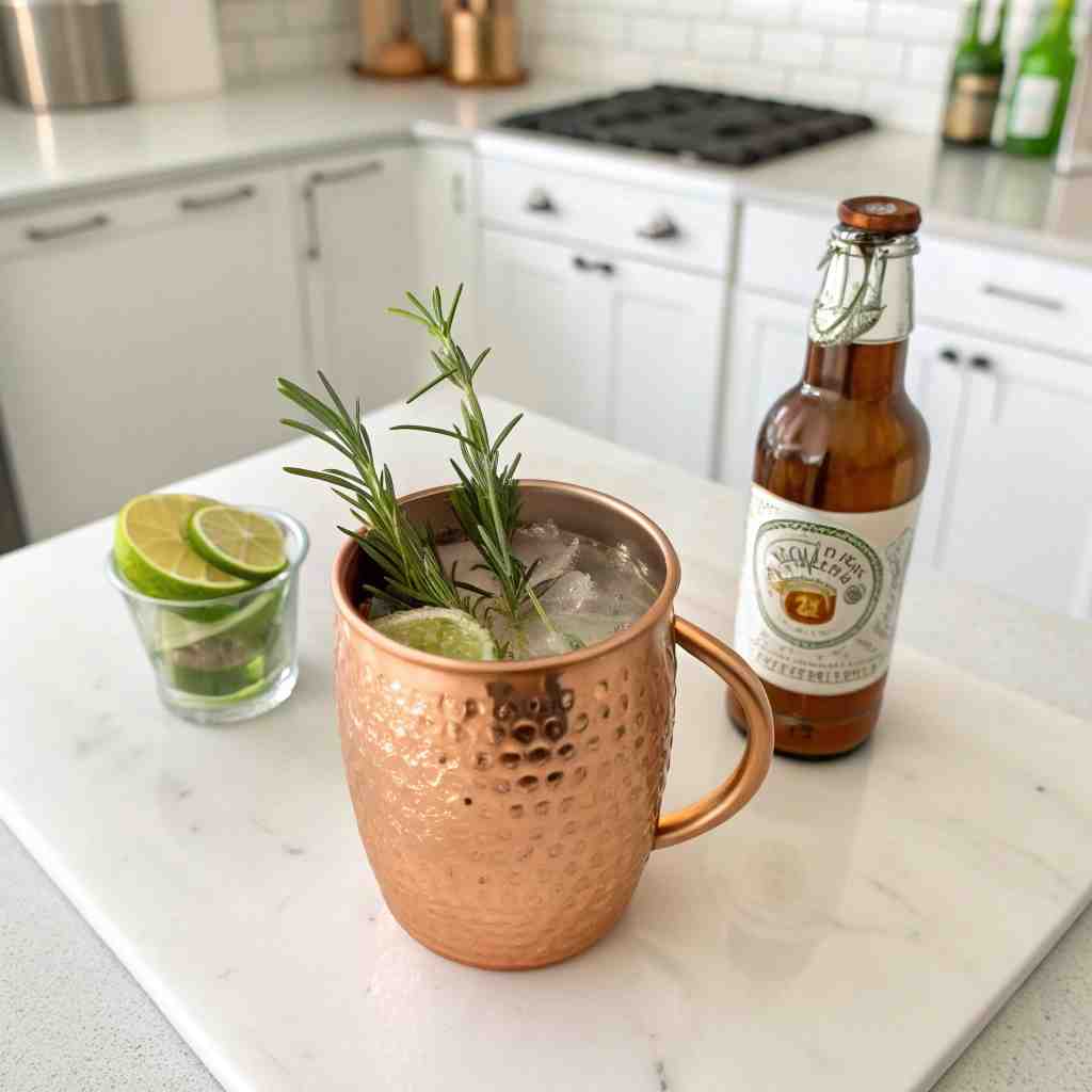 Rosemary and Ginger Mule