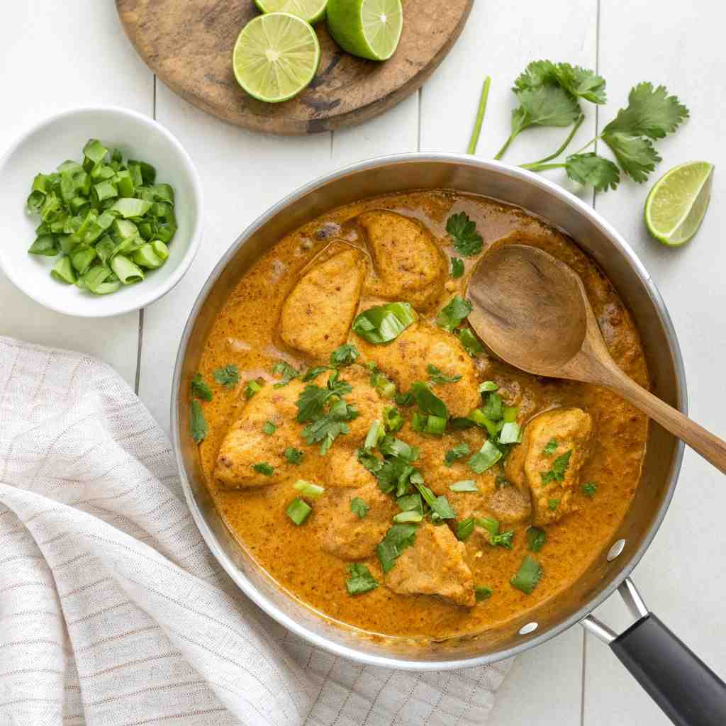 Southwest Creamed Corn and Chicken Skillet