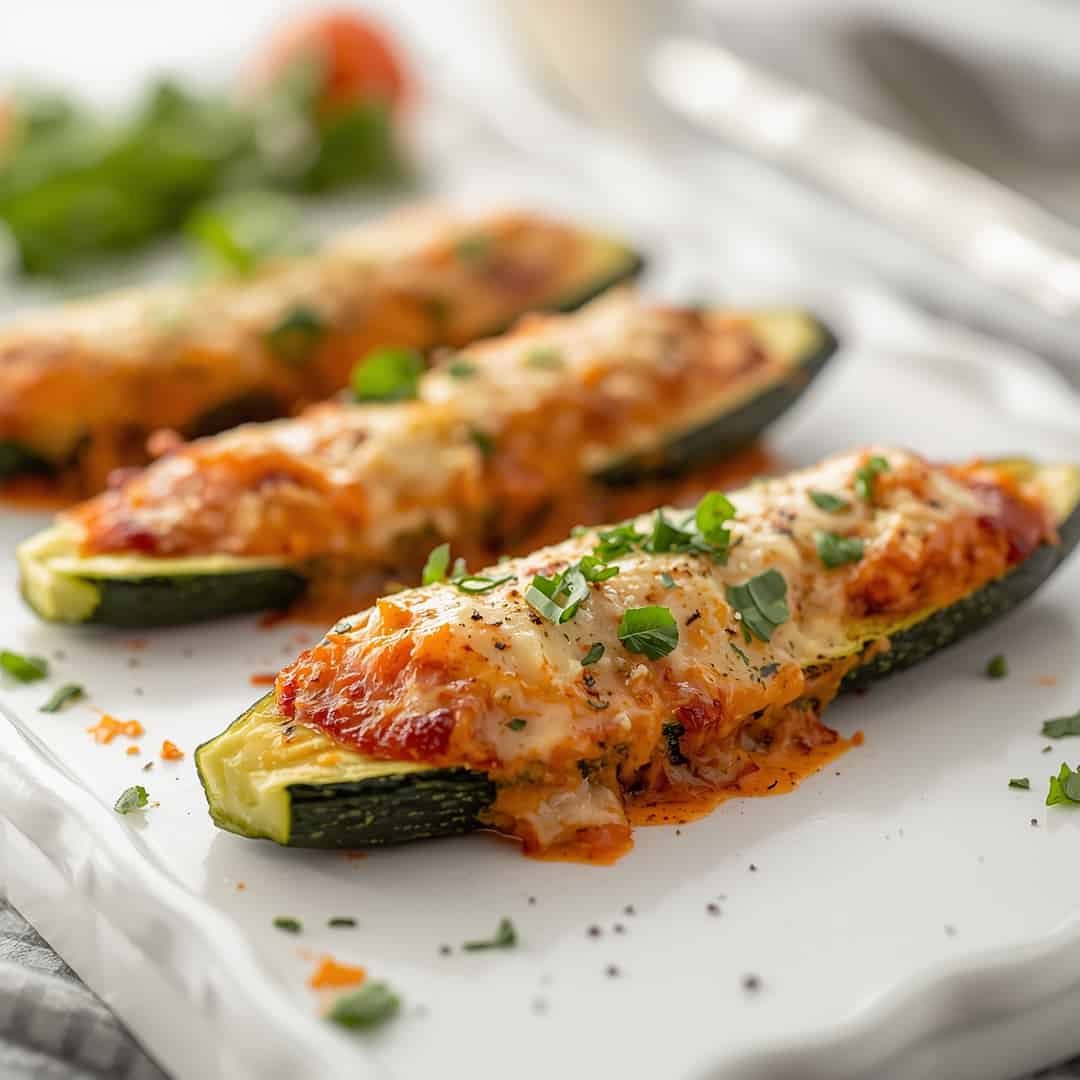Baked Parmesan Zucchini