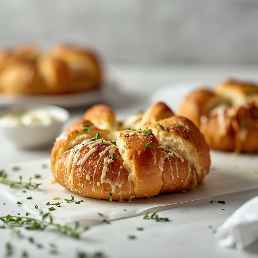 Cheese Garlic Pull-Apart Bread