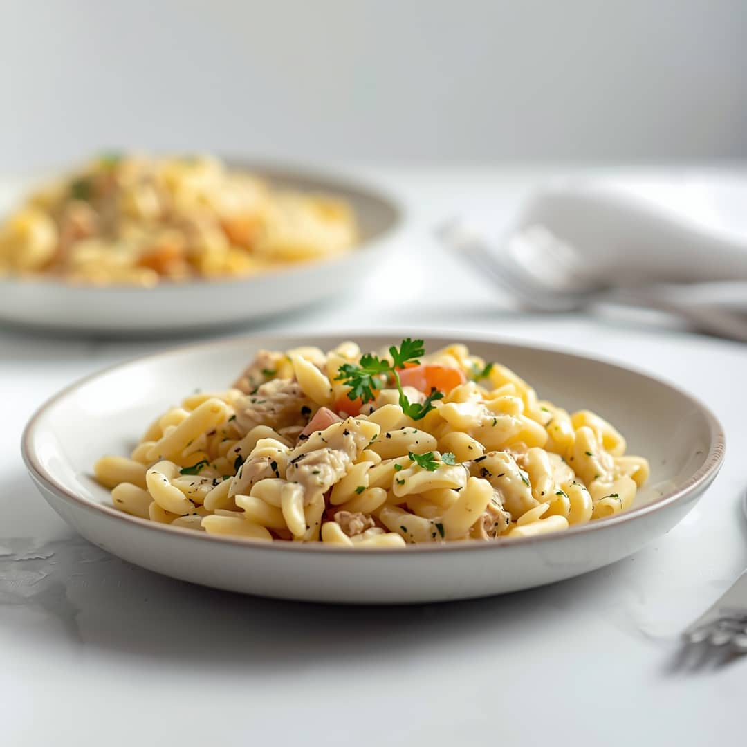 Creamy Chicken Pot Pie Orzo