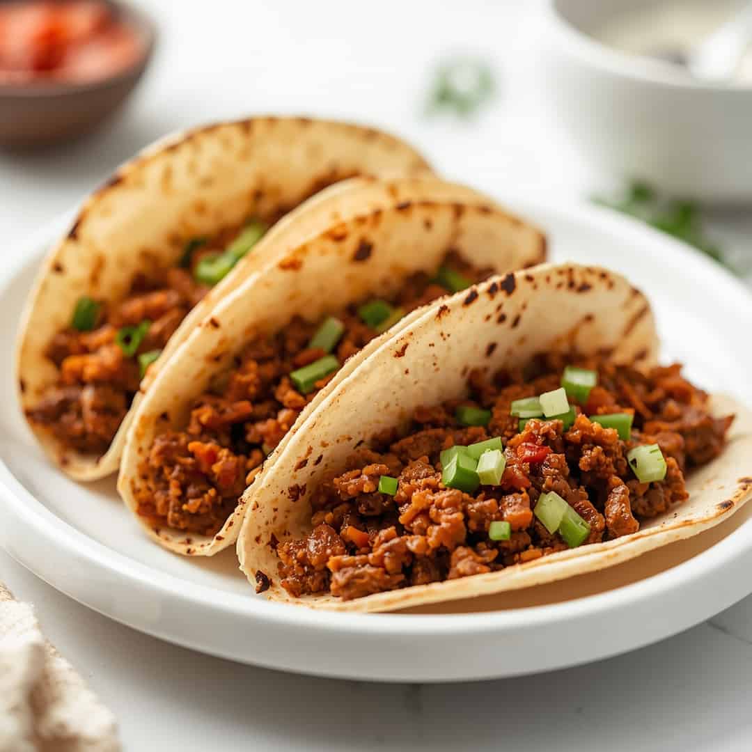Crispy Baked Ground Beef Tacos