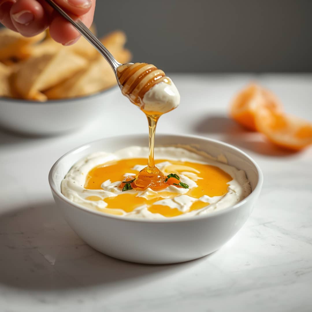 Delicious Ricotta Dip Hot Honey