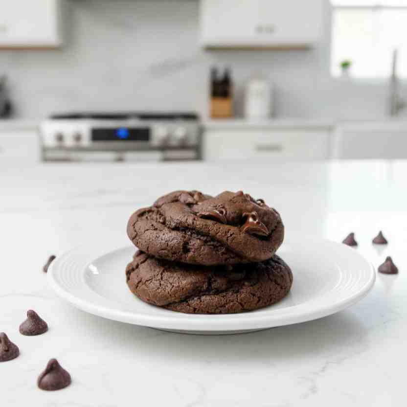 Double Chocolate Chip Cookies