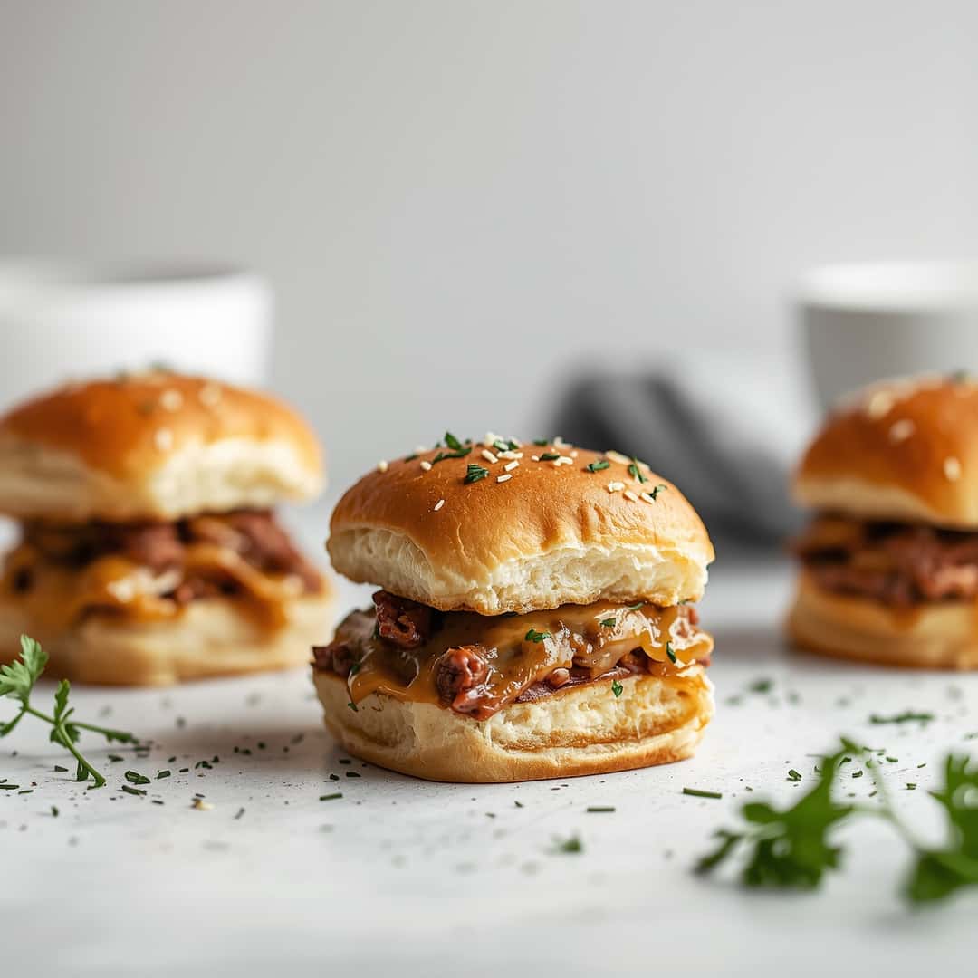 Easy French Dip Sliders Recipe