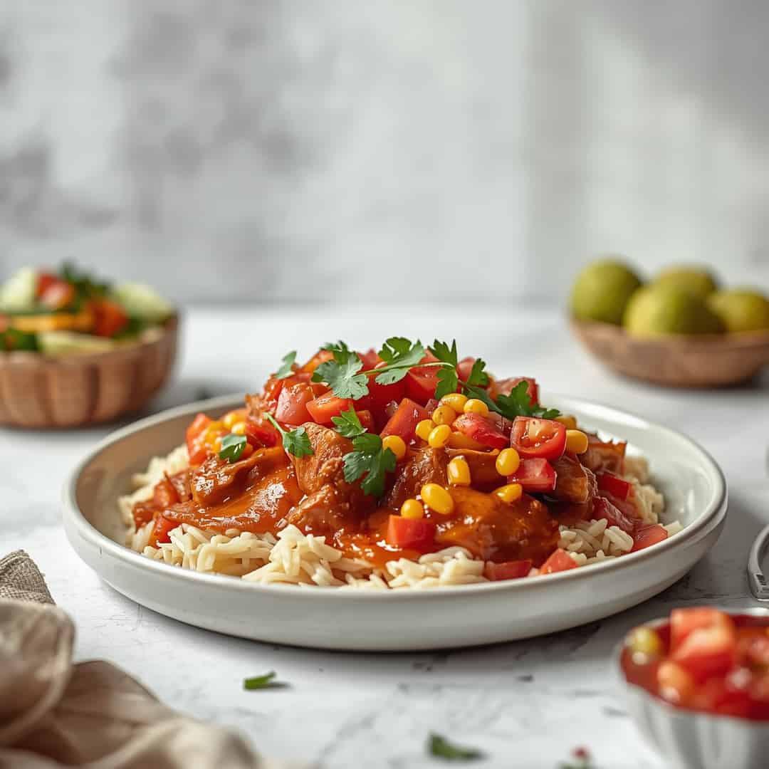 Fiesta Chicken Crock Pot