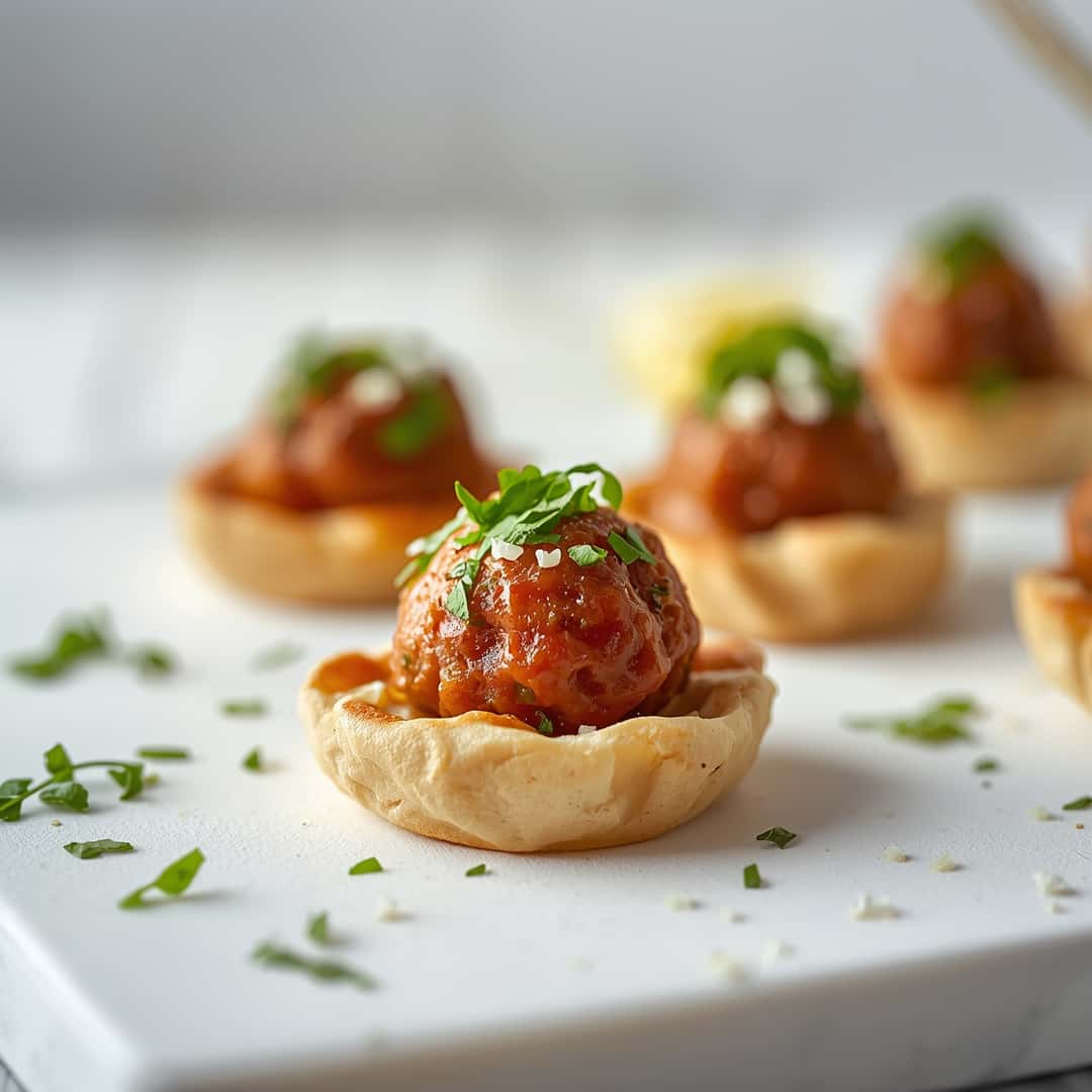 Greek-inspired Meatball Appetiser