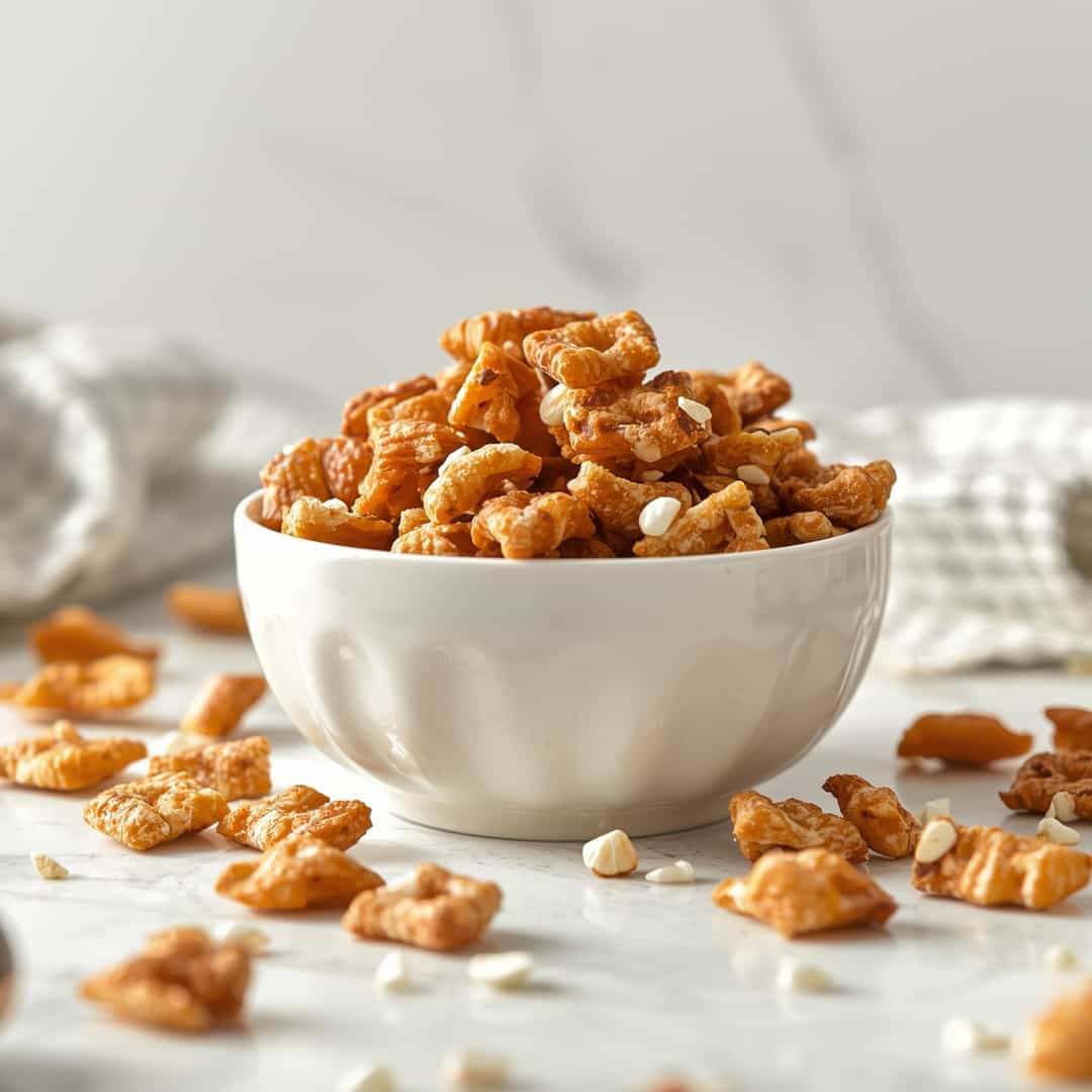 Irresistible Toffee Chex Mix