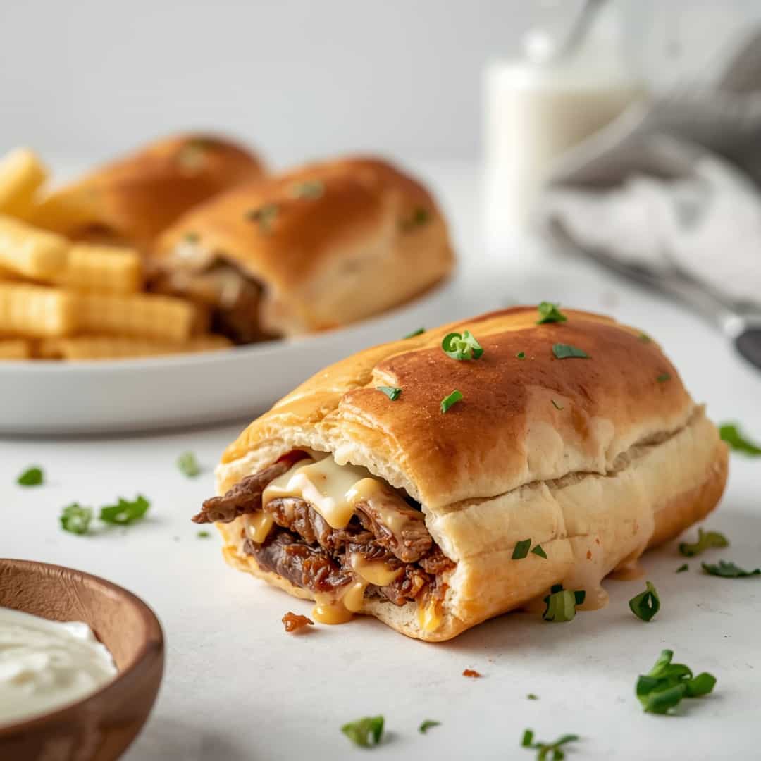 Keto Philly Cheesesteak Rolls