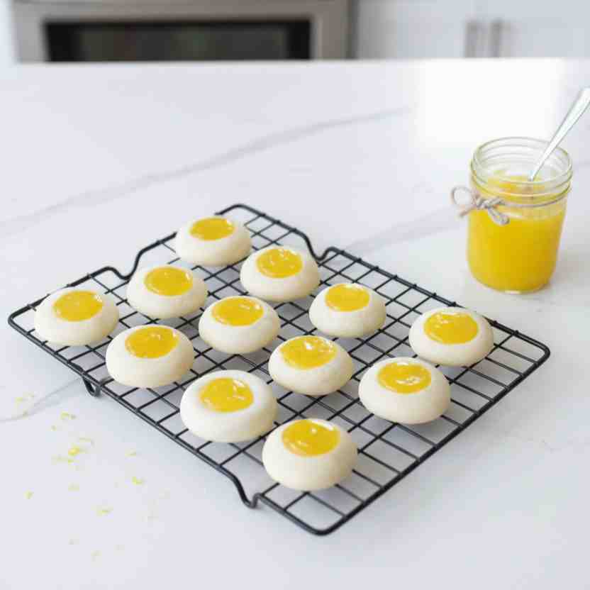 Lemon Curd Cookies