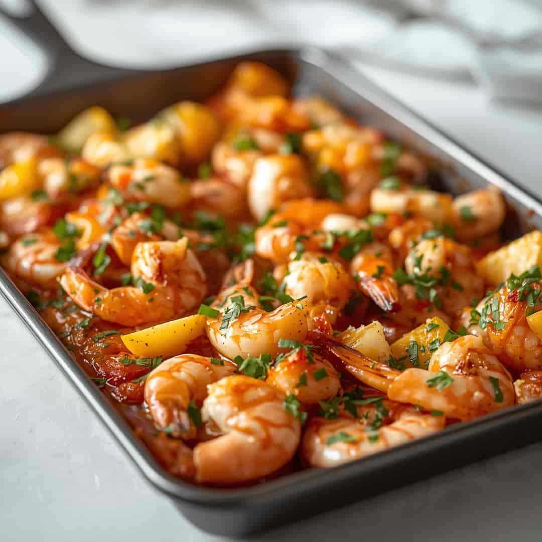 Sheet Pan Shrimp Boil