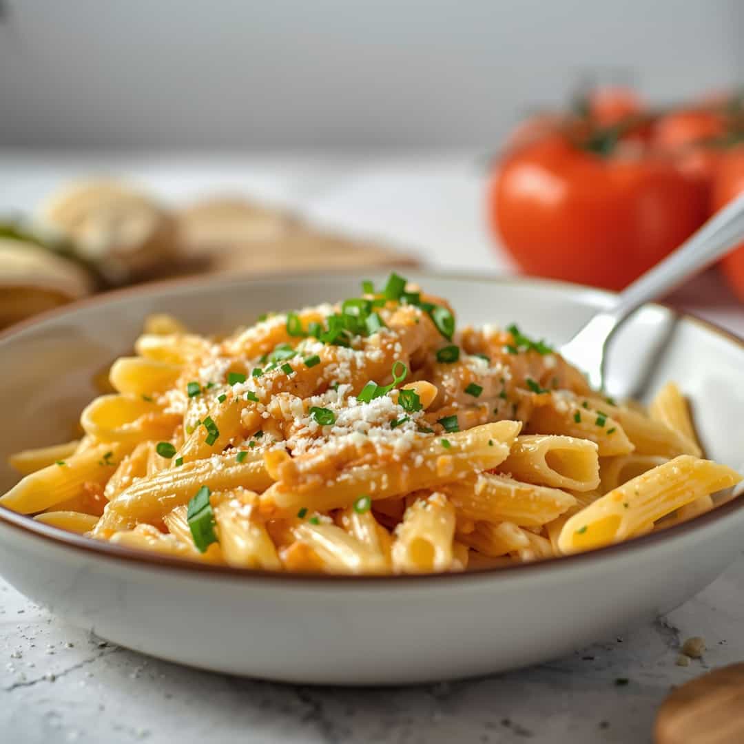 Southwest Alfredo Penne Pasta