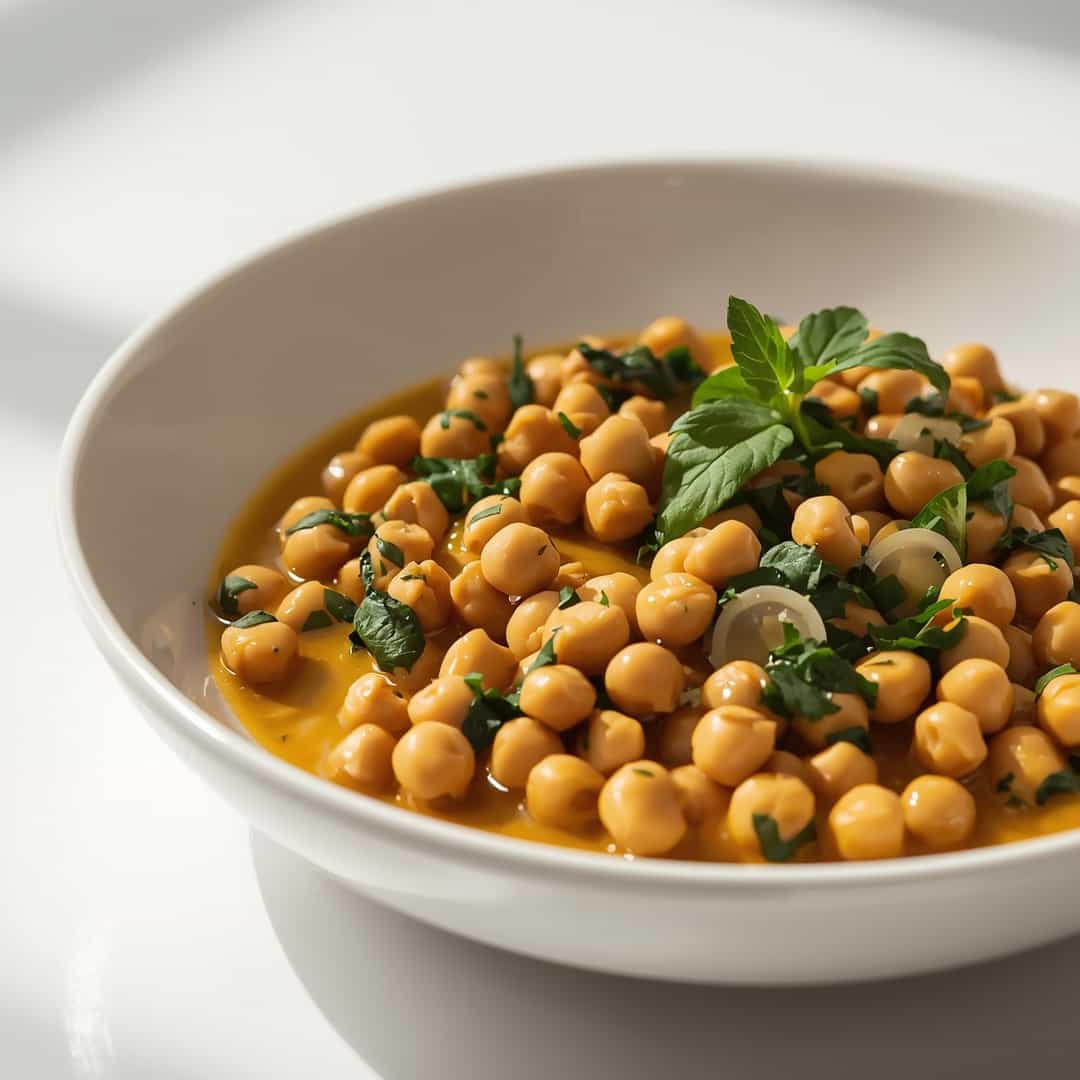 black eyed peas curry with spinach