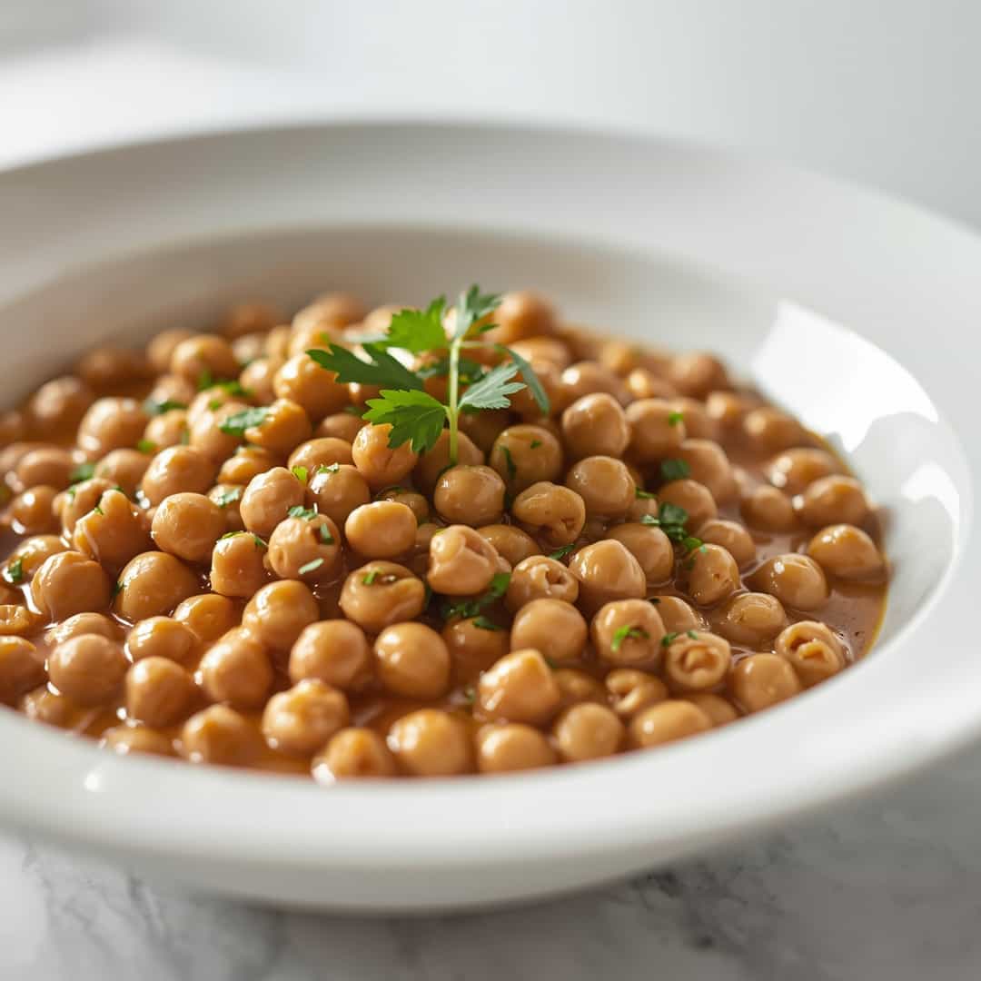 creamy garlic black eyed pea skillet