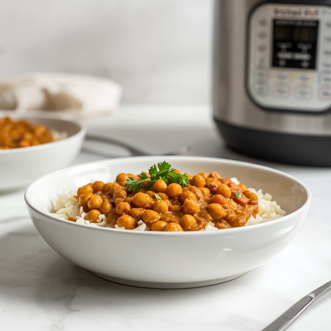 instant pot black eyed pea curry