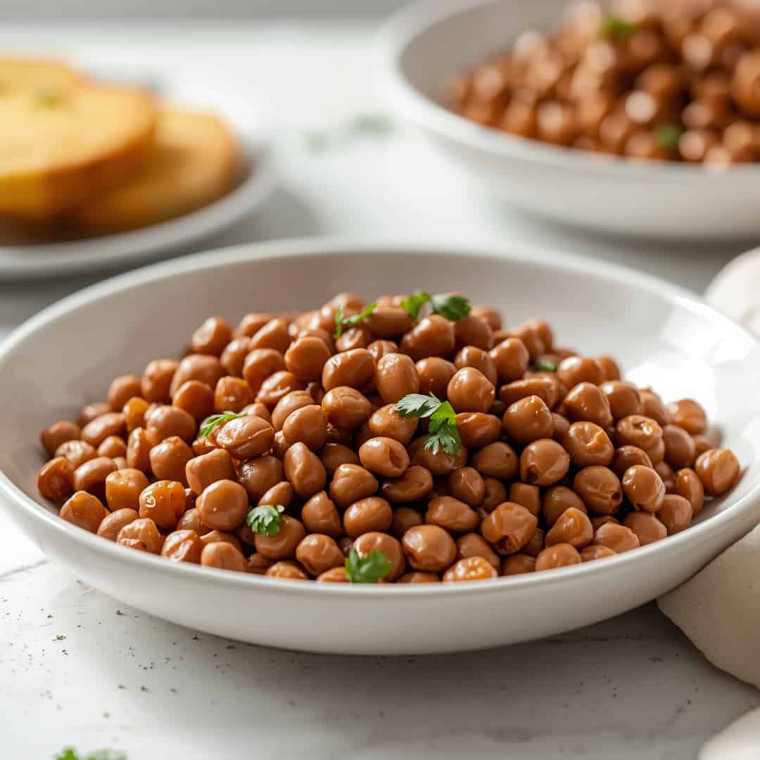 pan fried black eyed peas