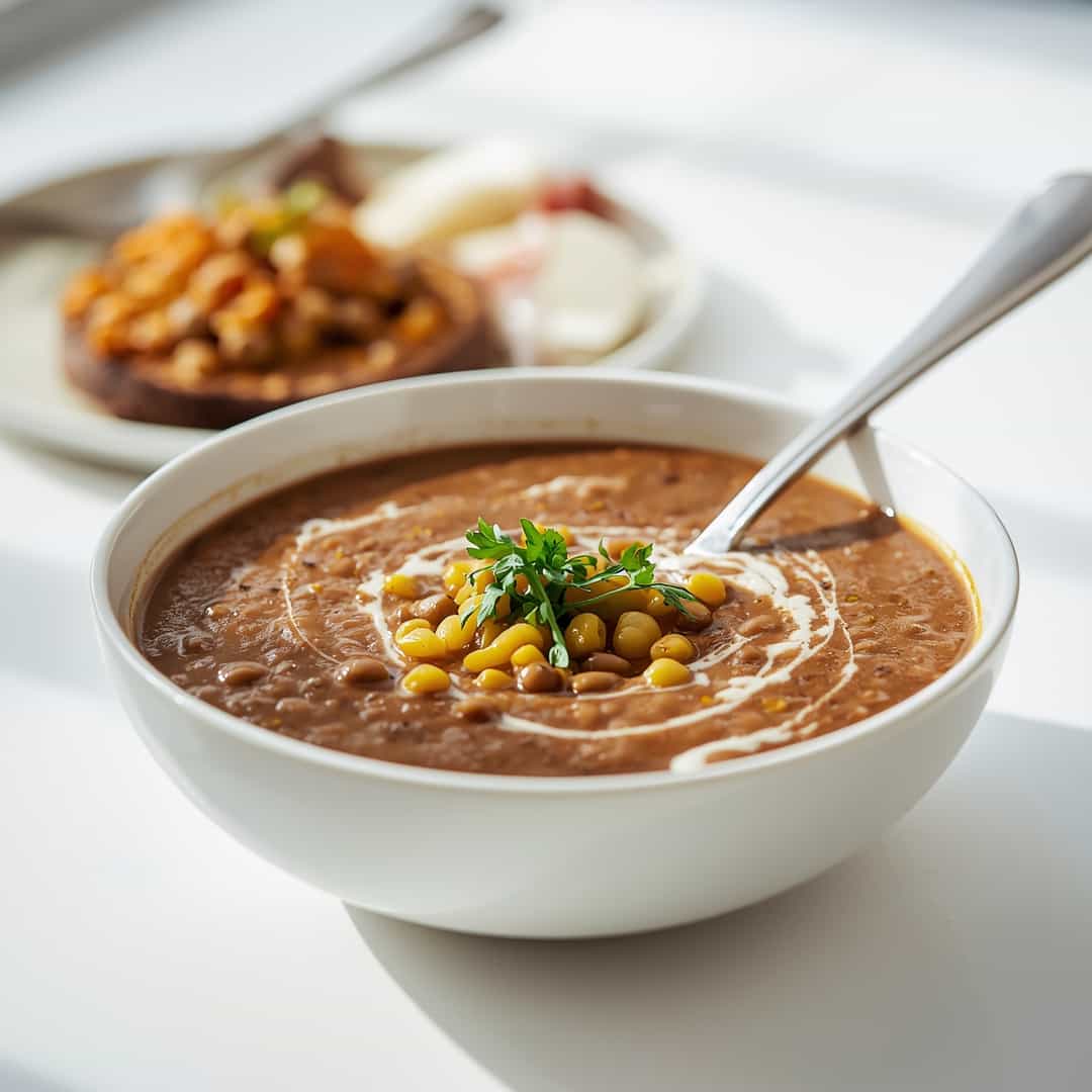 vegan black eyed pea soup