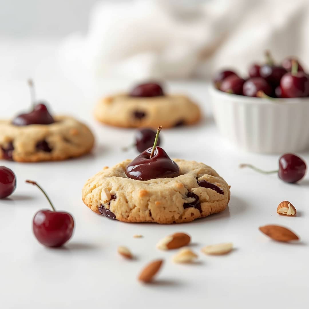 Almond Cherry Cookies