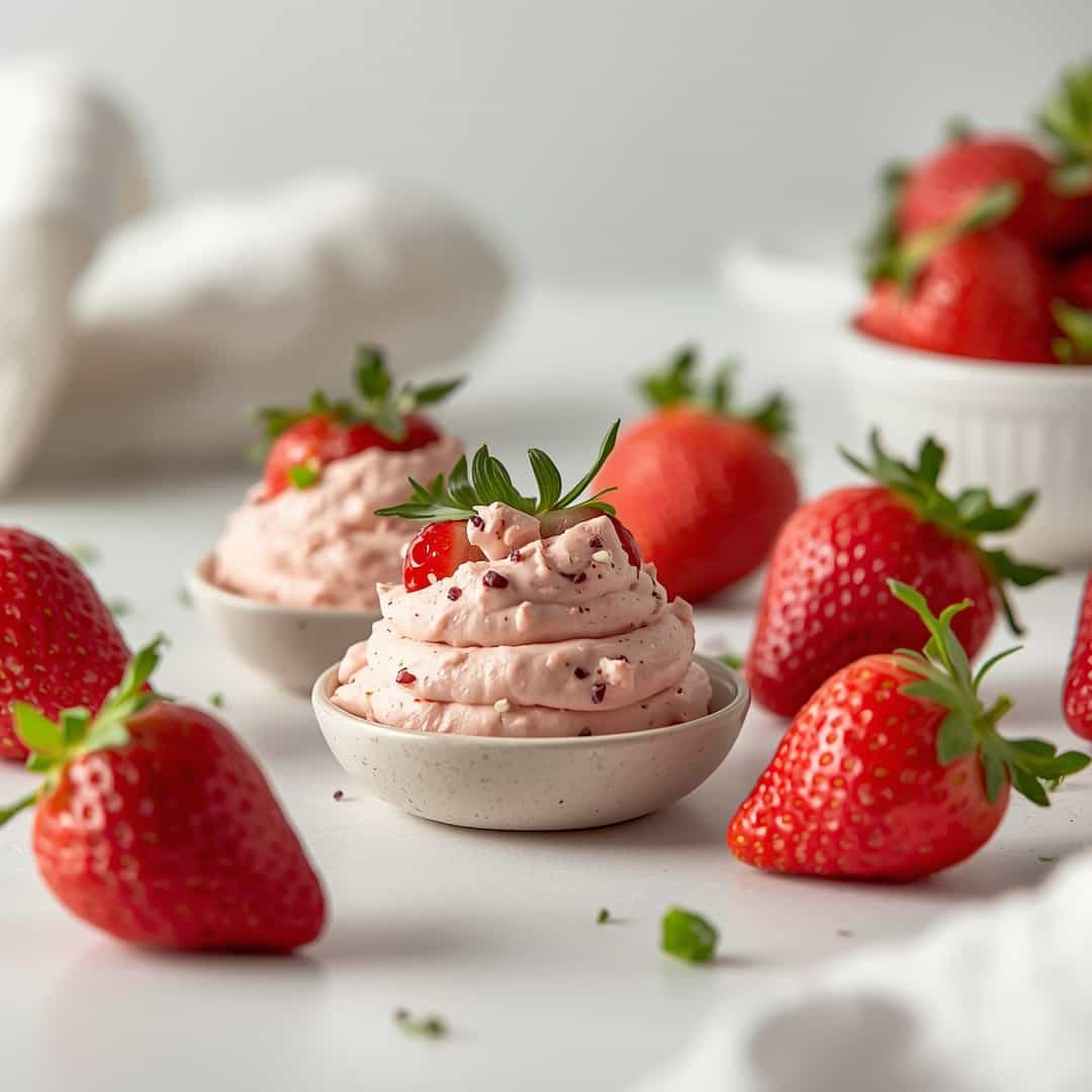 BEST Deviled Strawberries