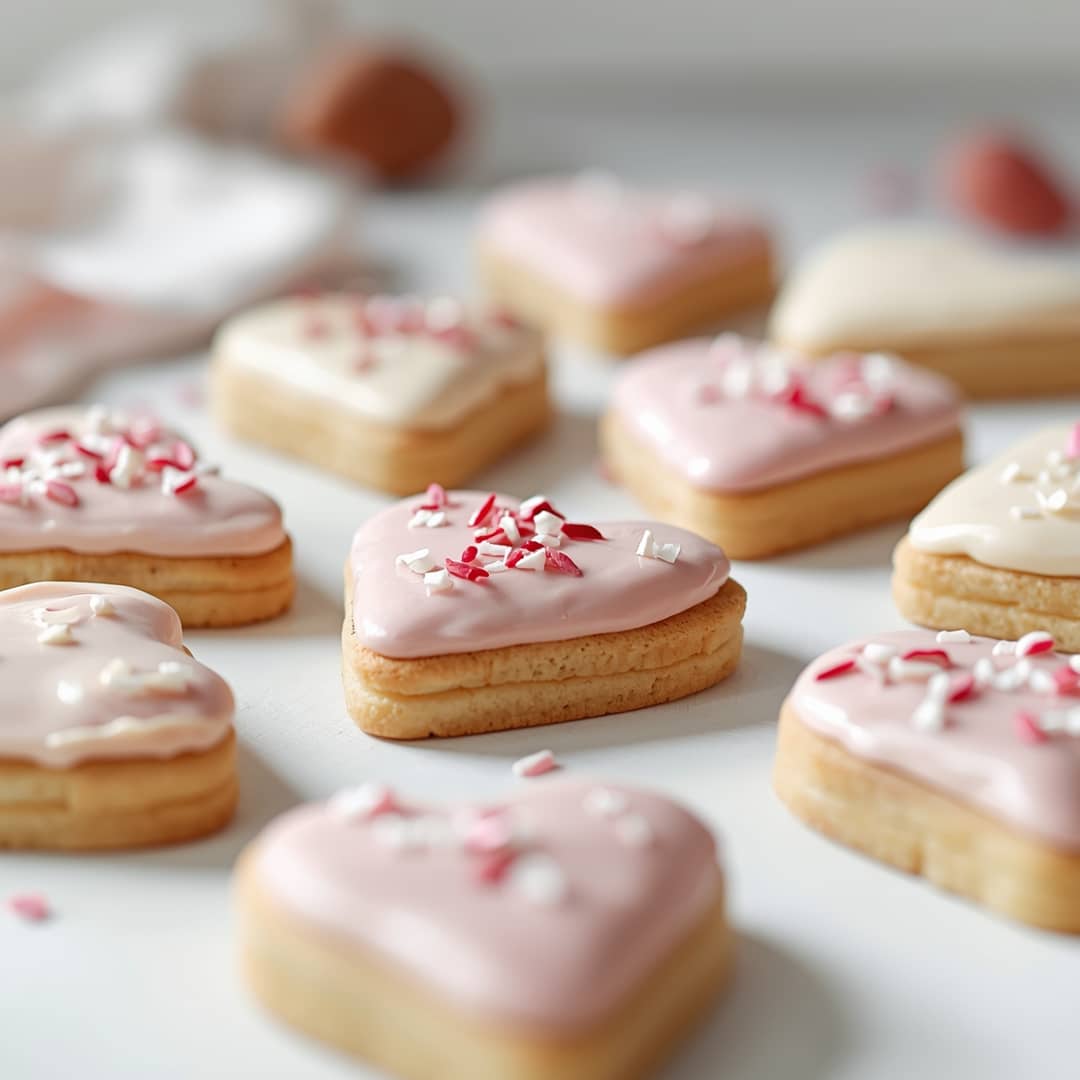 Best Frosted Heart Sugar Cookies