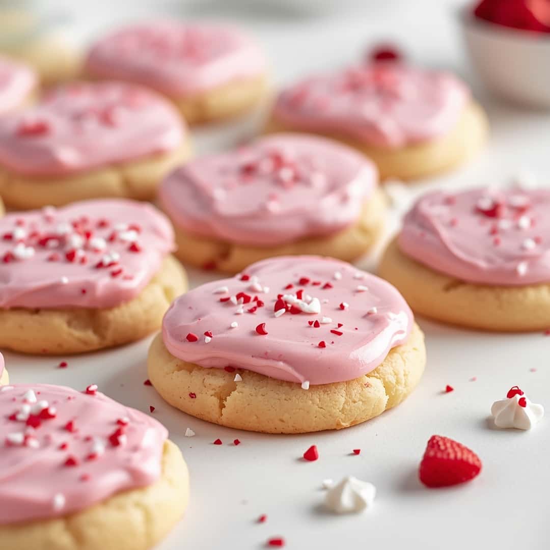 Best Valentine's Day Frosted Sugar Cookies