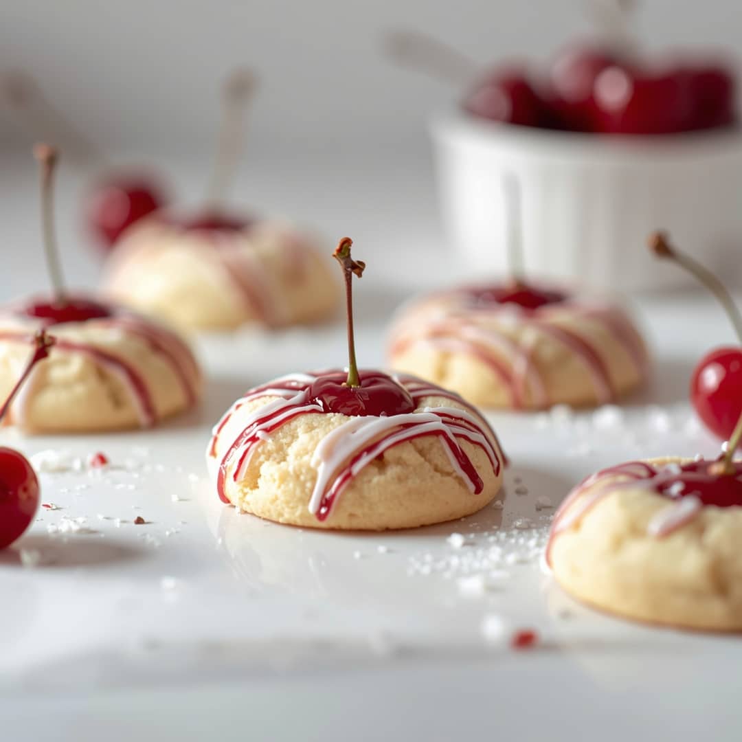 Cherry Icebox Cookies