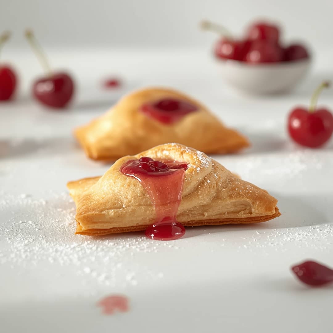 Cherry Pie Pastry Envelope