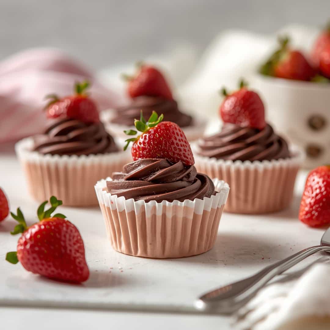 Chocolate Covered Strawberry Buttercreams