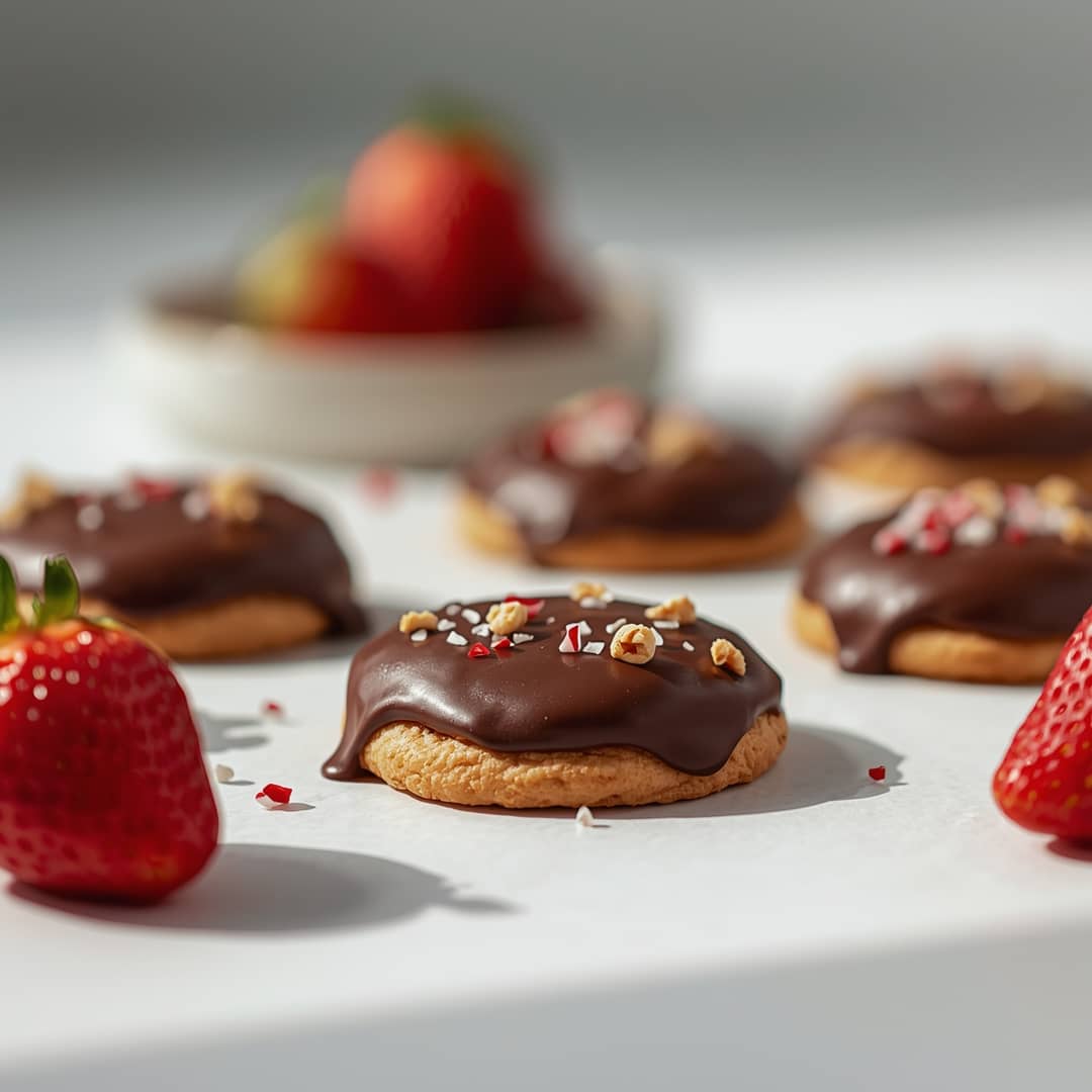 Chocolate Covered Strawberry Cookies