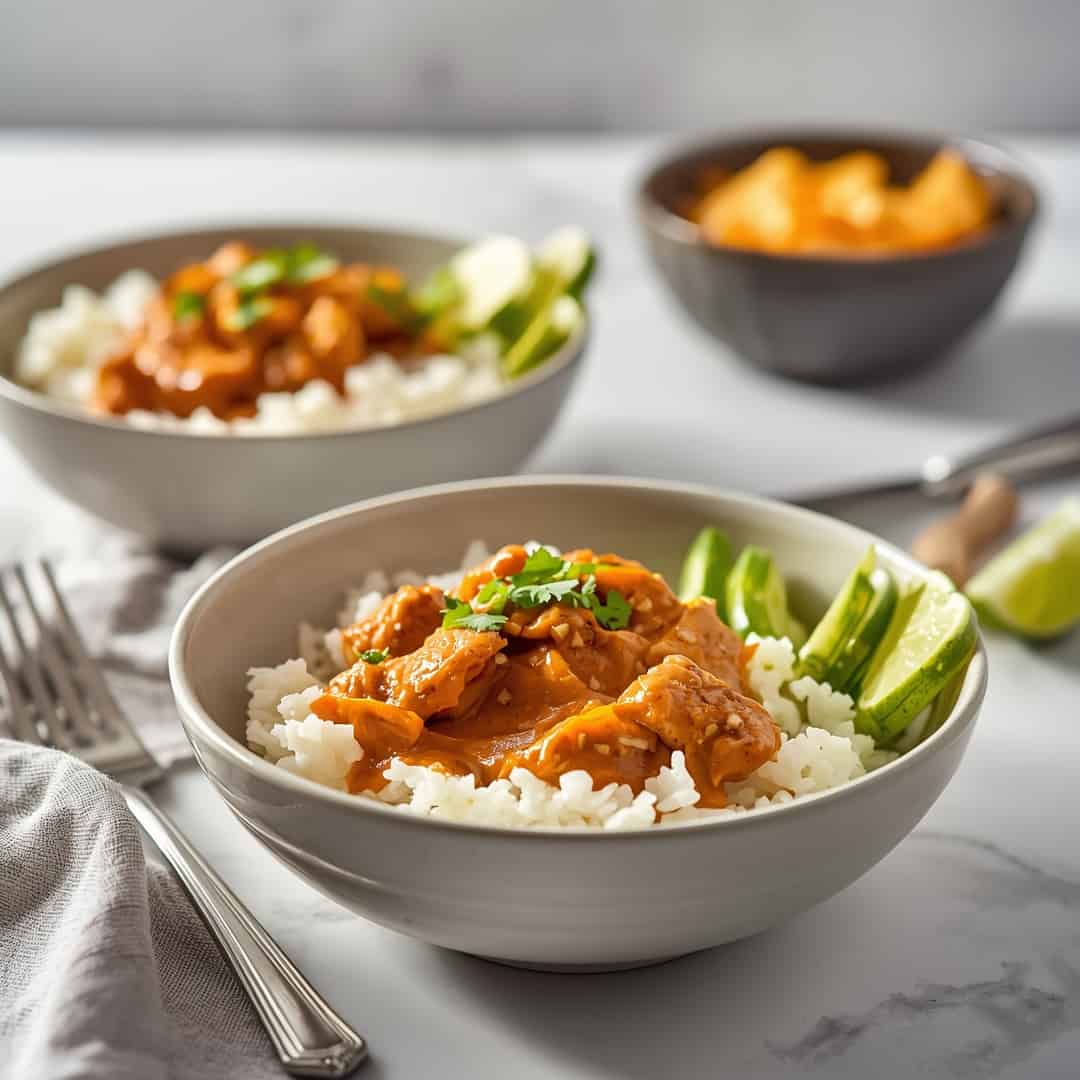 Creamy Cajun Chicken Rice Bowls