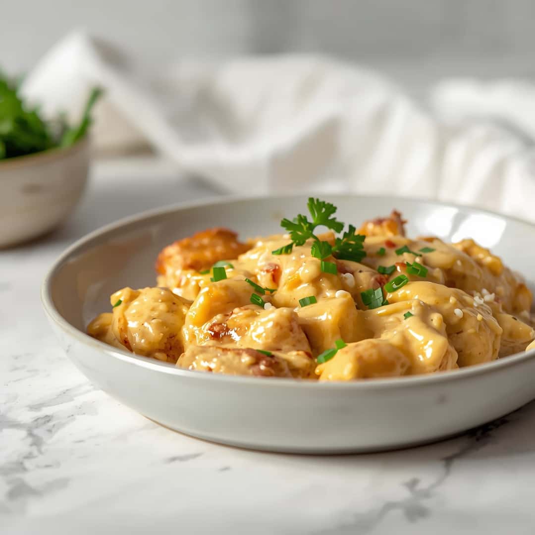 Creamy Low Carb Chicken Casserole