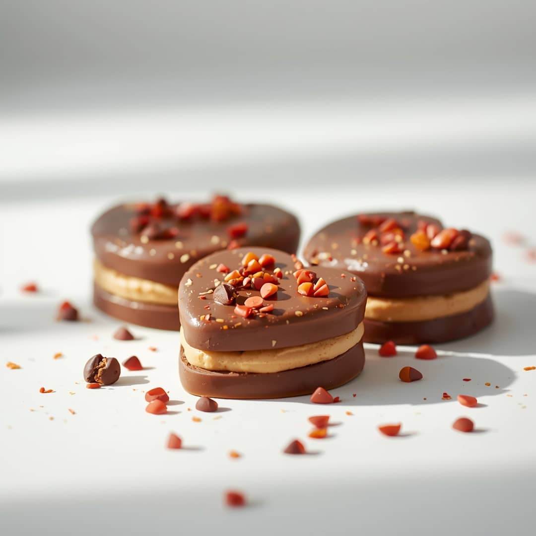 Homemade Reese's Valentine's Hearts