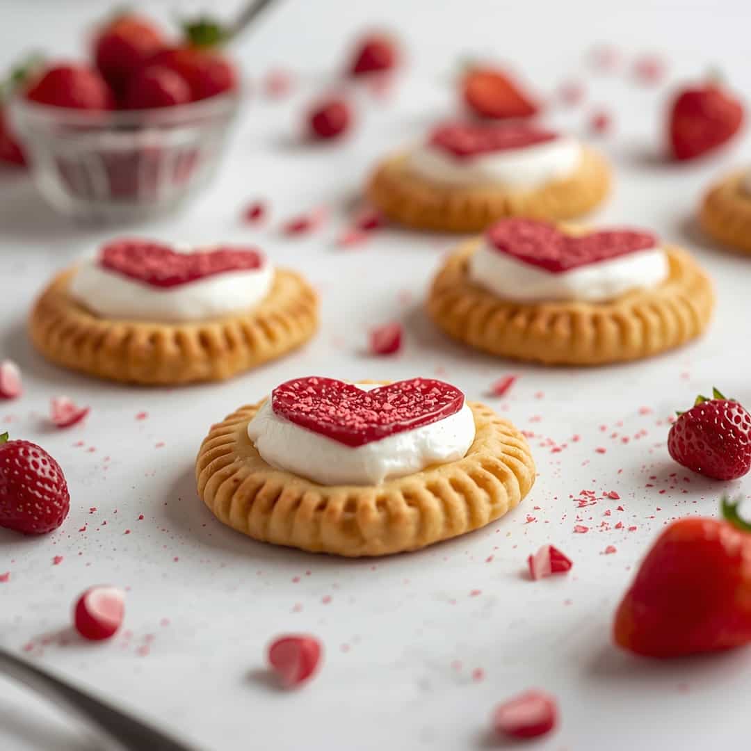 Homemade Valentine's Day Pop Tarts