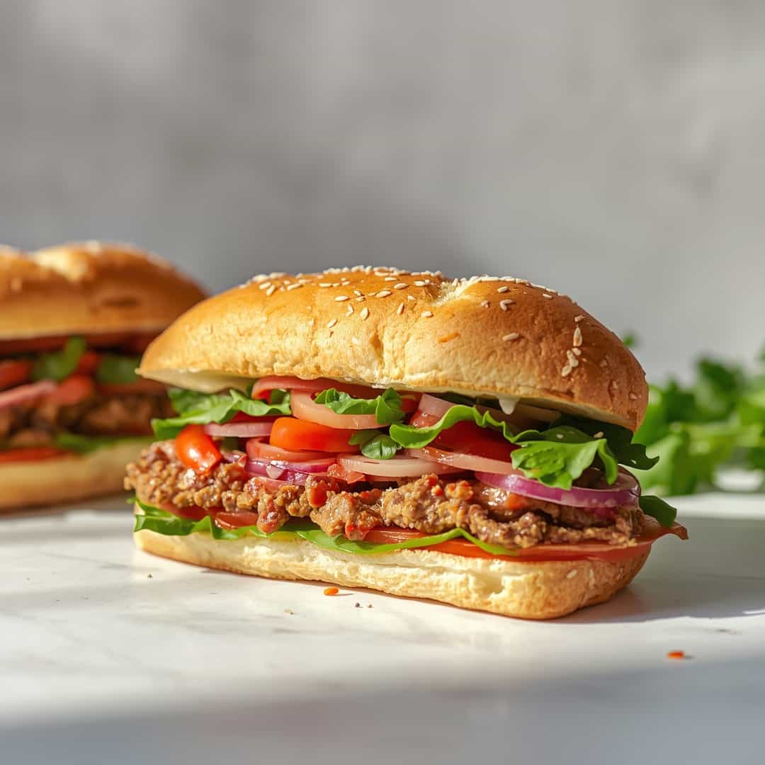 Italian Grinder Salad Sandwich