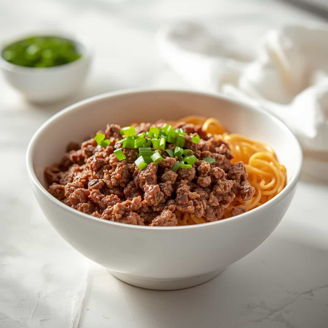 Korean Ground Beef Bowl