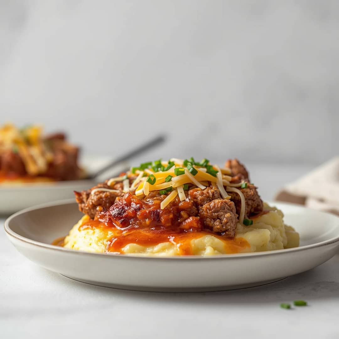 Meatloaf Mashed Potatoes Cheese Recipe