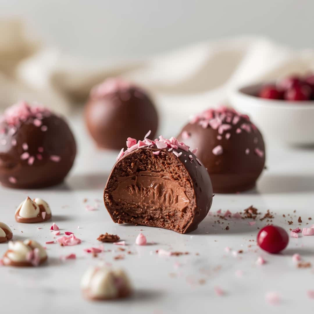 Perfect Valentine's Hot Chocolate Bombs