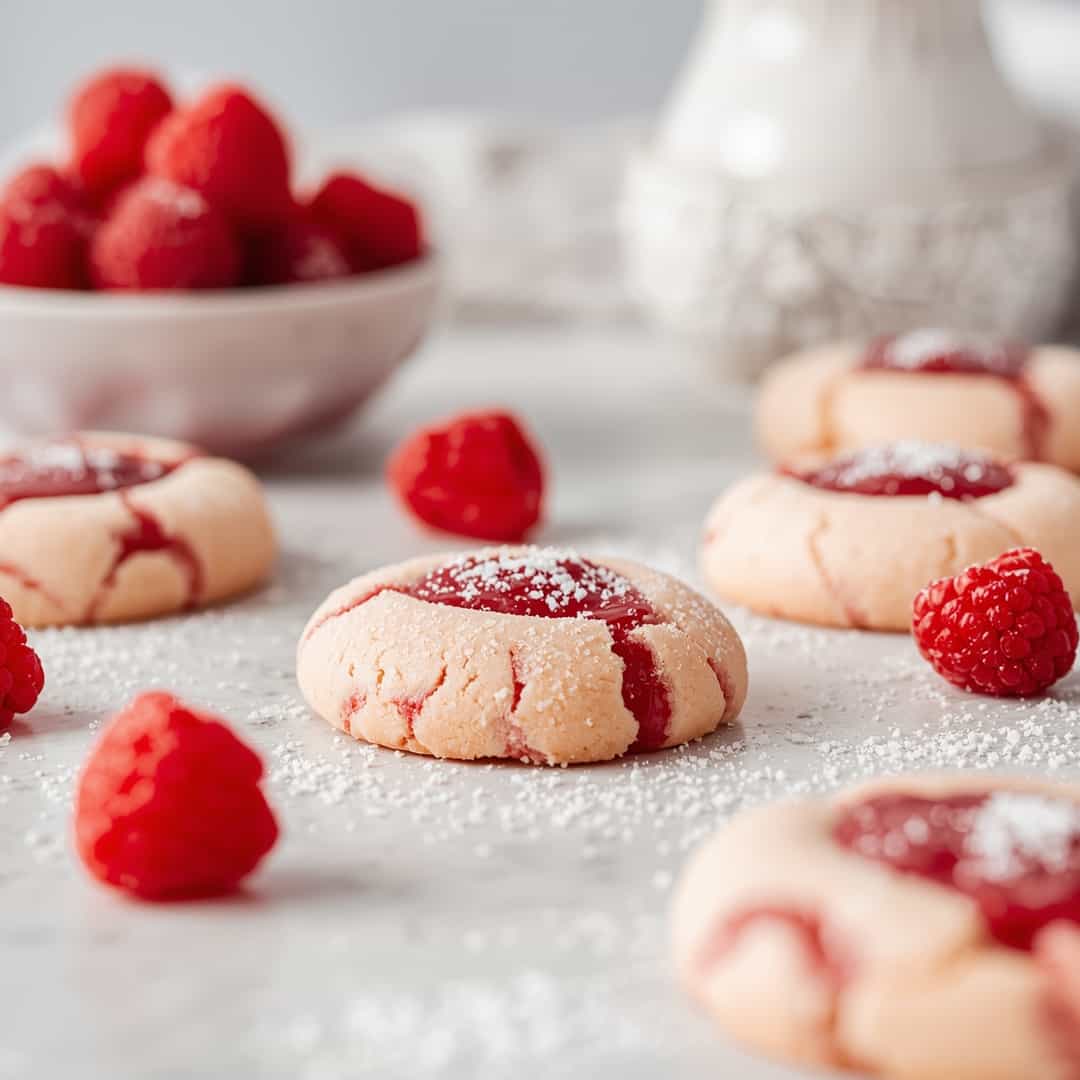 Raspberry Sugar Cookies