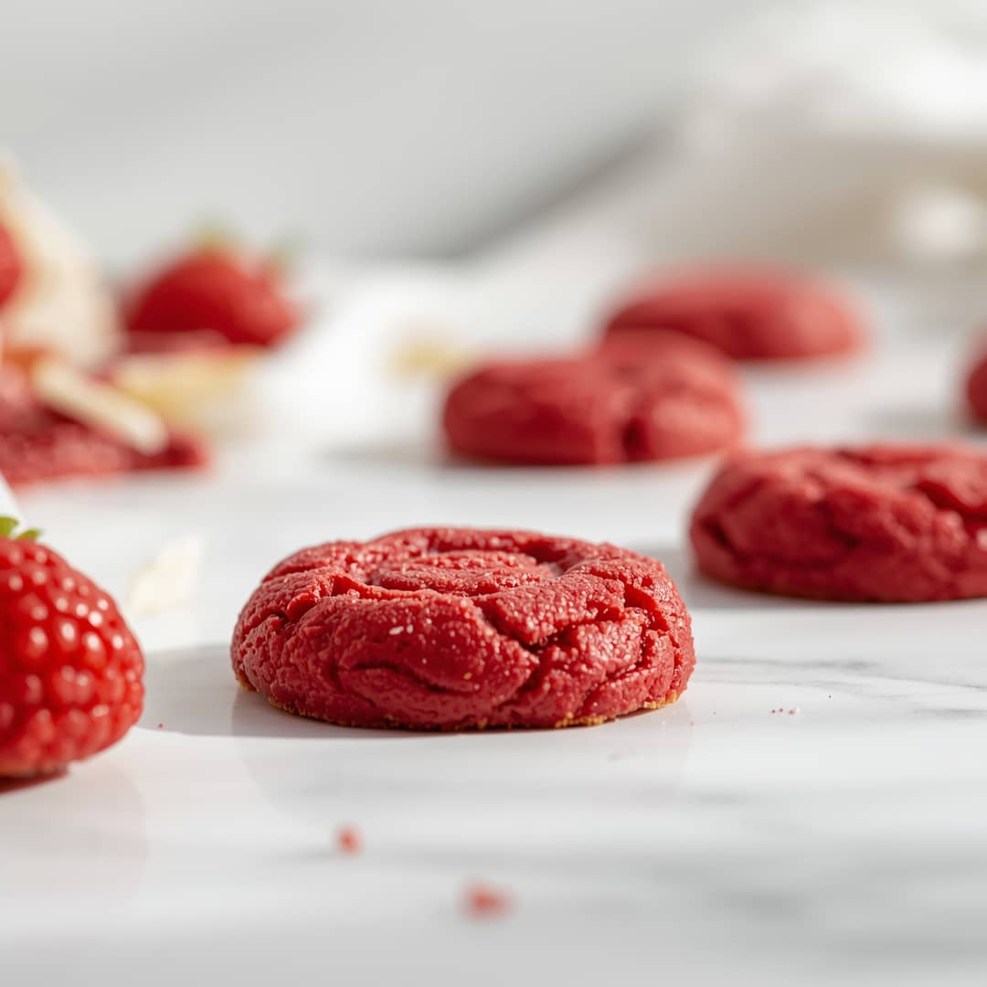 Red Hot Cookies White Chocolate