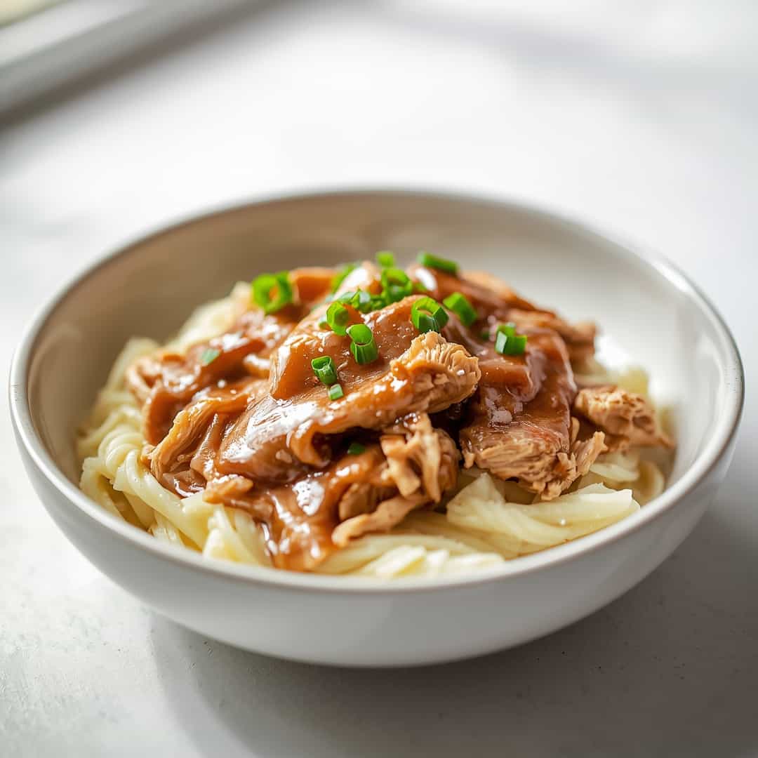 Shredded Chicken and Gravy