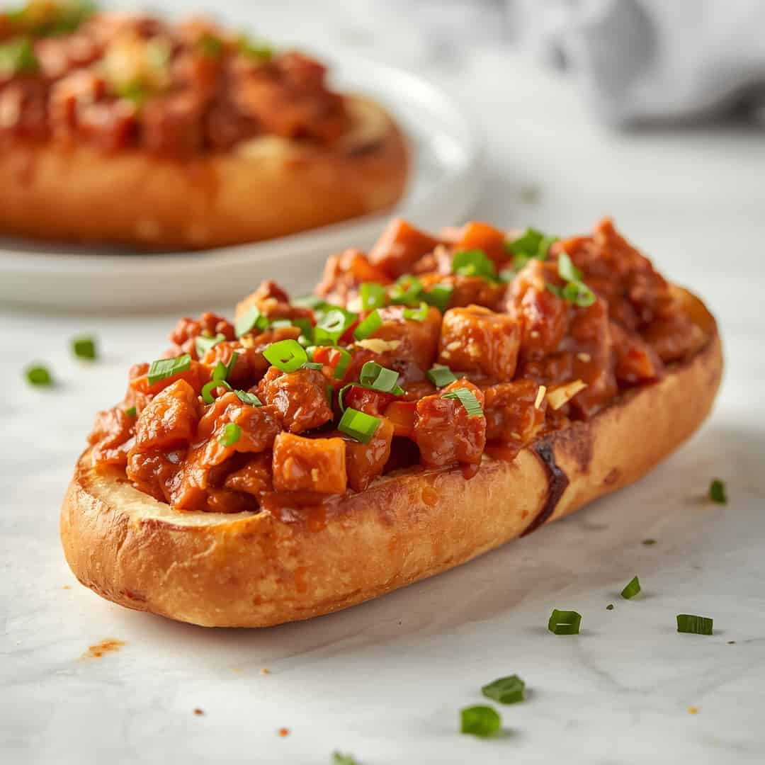 Sloppy Joe French Bread Pizza