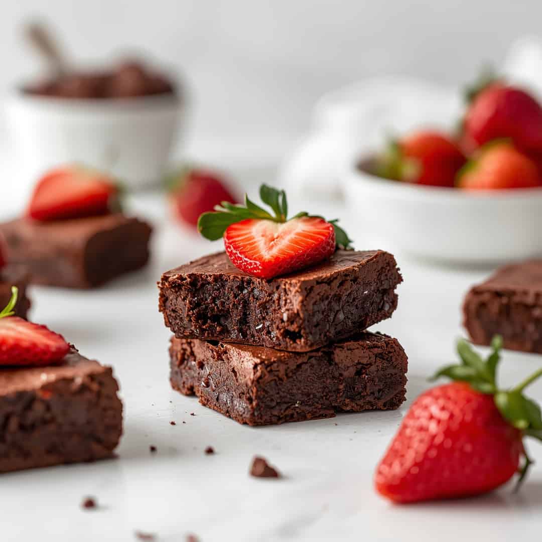 Strawberry Brownies Recipe