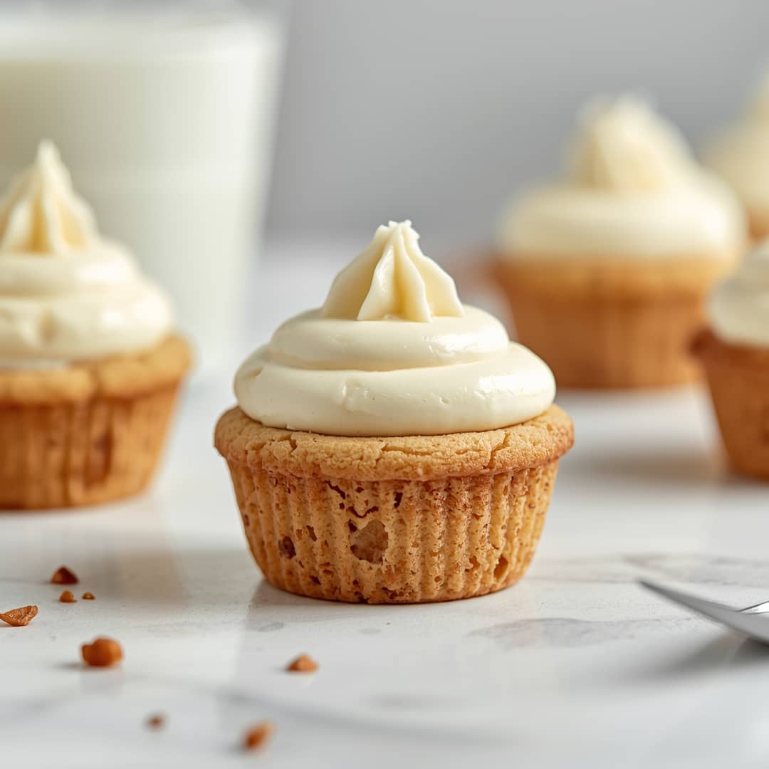 Sugar Cookie Cups Cream Cheese Frosting
