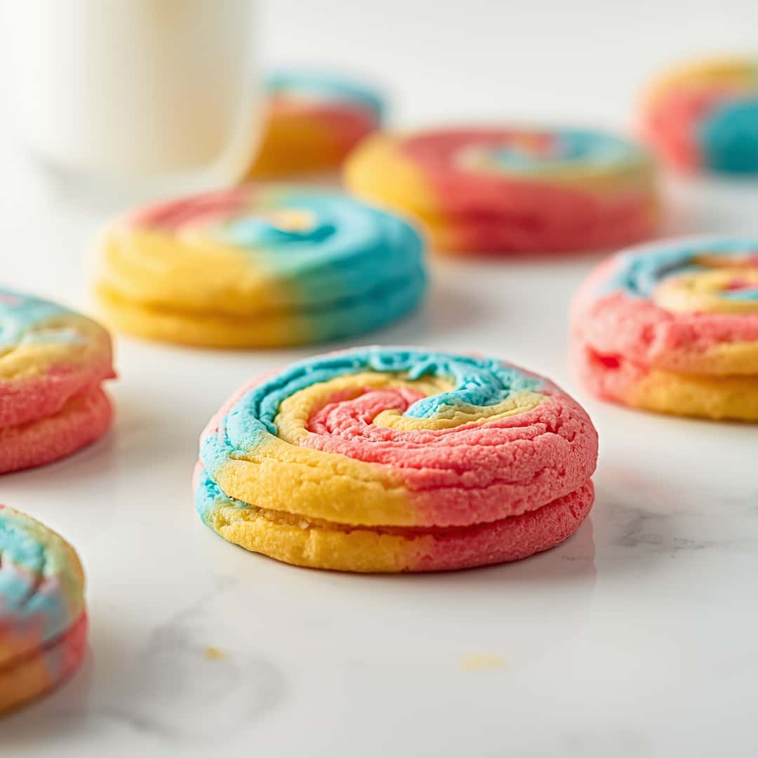 Tie Dye Cookies