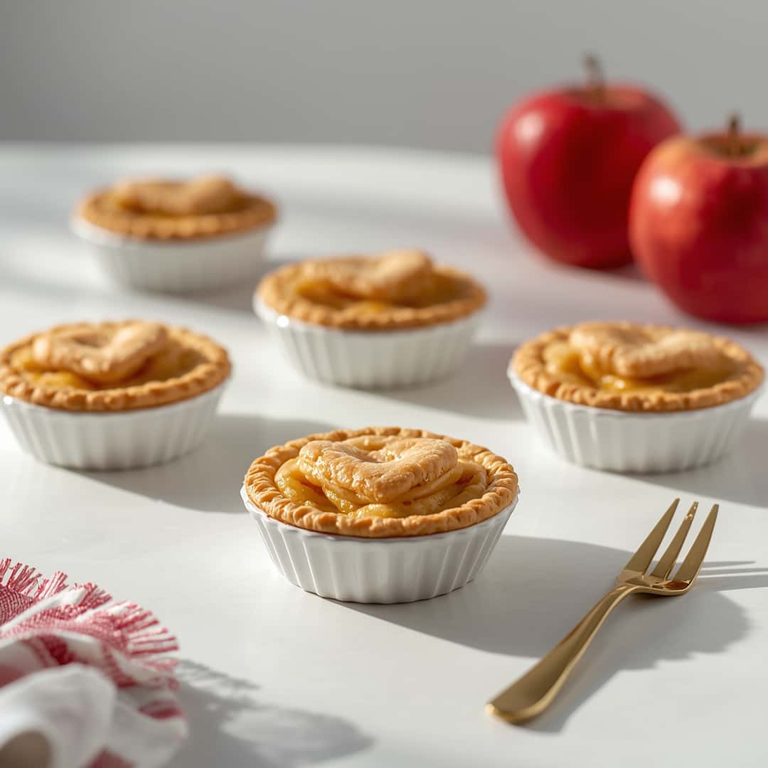 Valentine's Day Mini Apple Pies