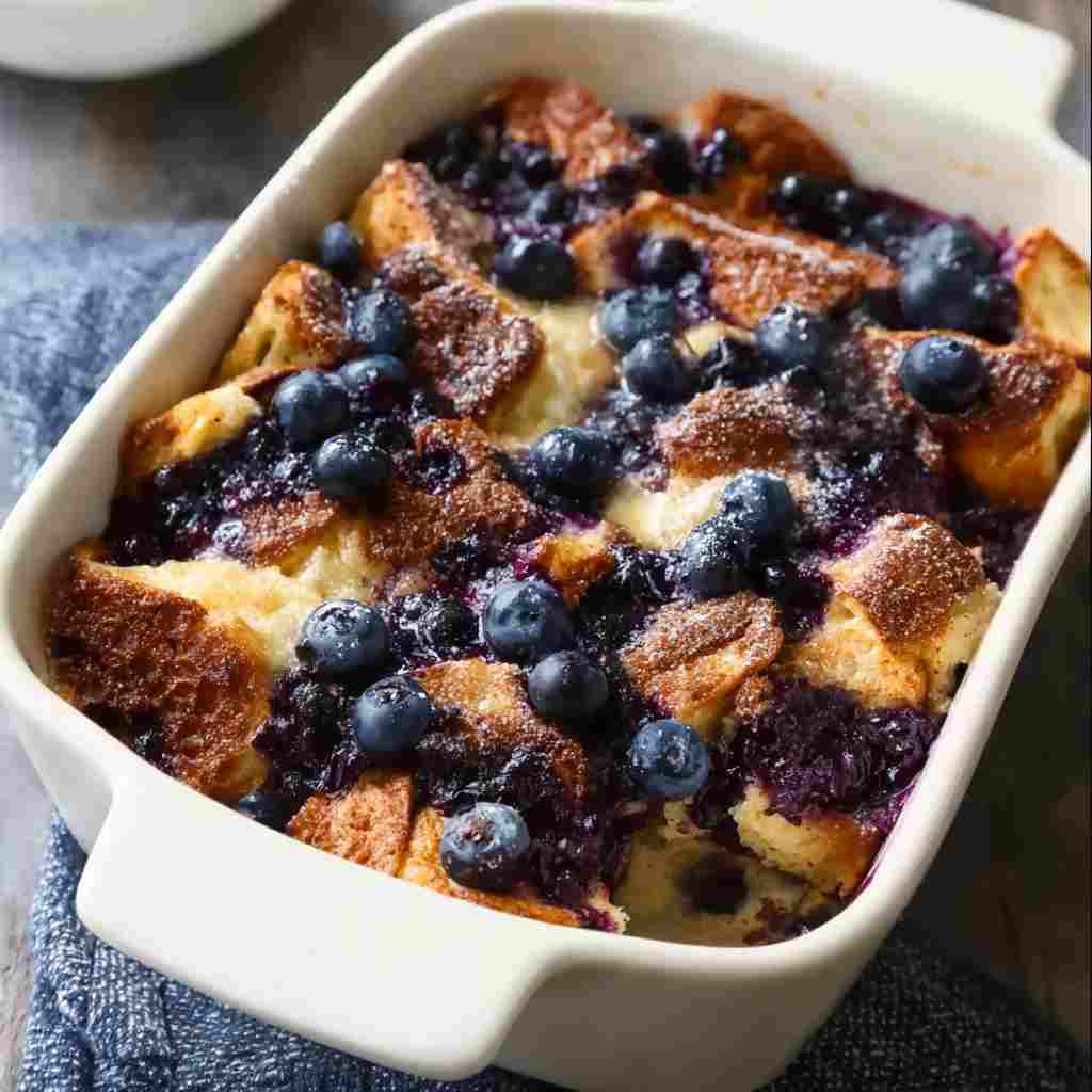 Blueberry French Toast Casserole